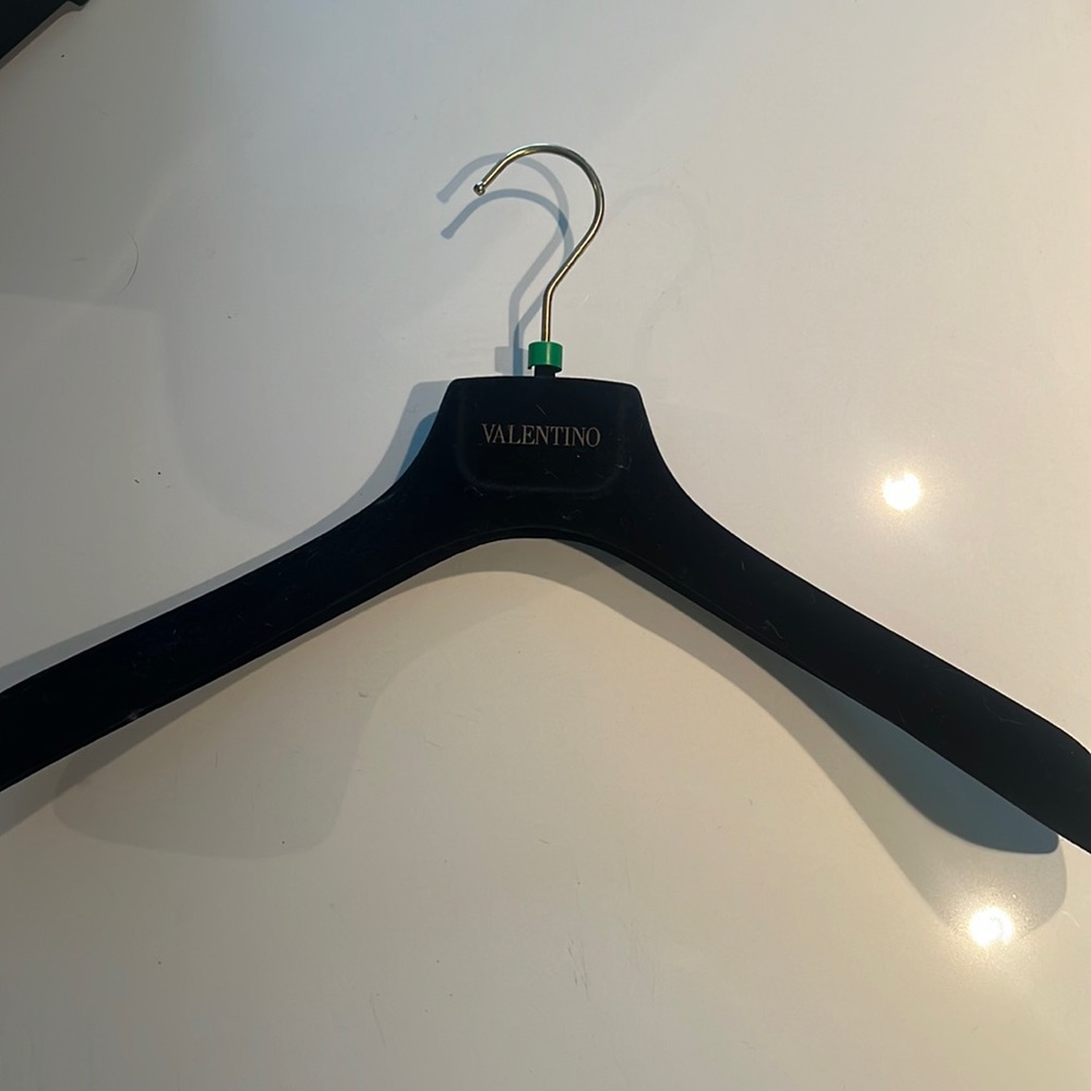 Valentino velvet hanger